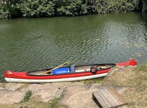 Kanu, Kanadier, Paddelboot - Bastlerprojekt oder für Deko
