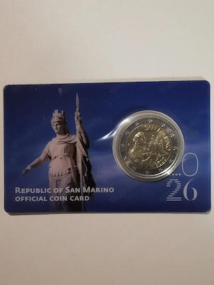 2Euro-Münze San Marino 2026 "The Statue of Liberty" in CoinCard mit Zertifikat