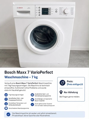 Bosch waschmaschine 