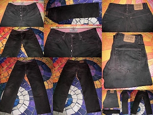 Verkaufe original vintage Levi s 401 Jeans W32 L32 in braun mit Knopfleiste