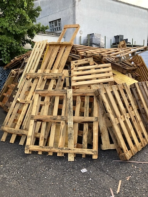 Paletten zu verschenken