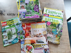 27 Hefte Garten, Deko, Blumen 