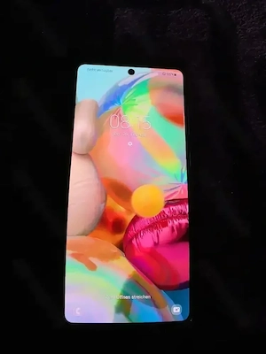 Samsung A71 in Türkis mit 128 GB Speicher gebraucht Bild 3