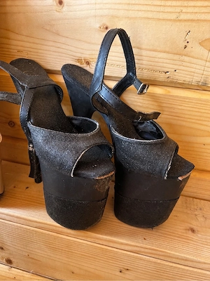 Pole Dance High Heels Schuhe 36 gebraucht getragen  