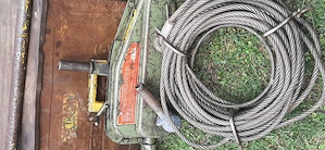Greif Zug Zuglast 1,6 Tonnen Seillänge 20 Meter  Bild 2