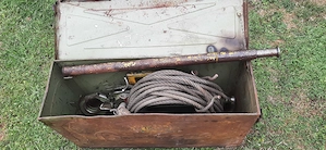 Greif Zug Zuglast 1,6 Tonnen Seillänge 20 Meter  Bild 5