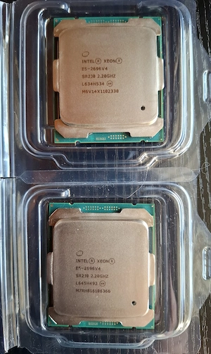 Intel Xeon E5 2696 V4 CPU ( 2 Stück )