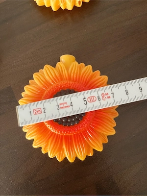 7 Deko Sonnenblumen zum Aufstecken auf Lichterketten Bild 3