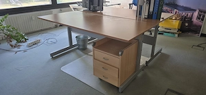 Ikea Schreibtisch, 160 x 80 cm, Höhe ca. 72 cm, insgesamt 5 Stück