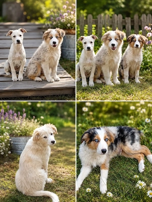 Australian Shepherd Welpen suchen liebevolle Zuhause Unsere wunderschönen Australian Shepherd Welpen