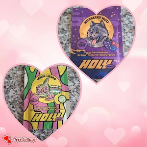 Holy Energie Probe Wildberry Wolf und Lemon 