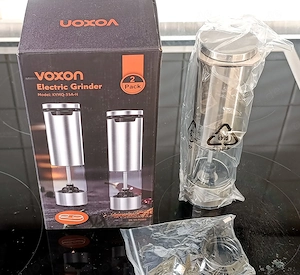 Voxon Elektrische Salz- oder Pfeffermühle