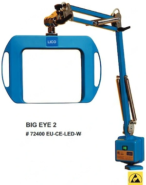 Lupenlampe 3 10 Dioptrin - LED Big Eye LICO