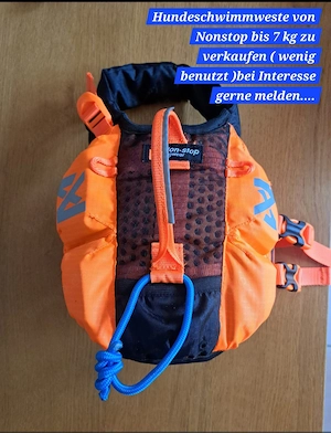 Hundeschwimmweste zu verkaufen 