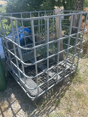 Gitterbox abzugeben