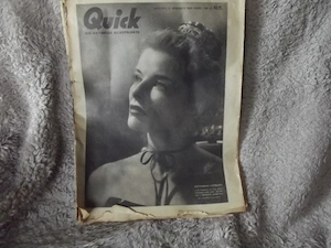 Sensationsfund: "Die vielleicht älteste  QUIK-Illustrierte die es gibt, von 1948