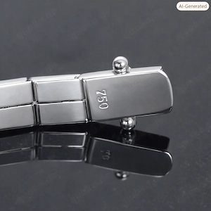 Brillant Armband in 750er-Weißgold Brillanten 0,52 KT. Bild 2