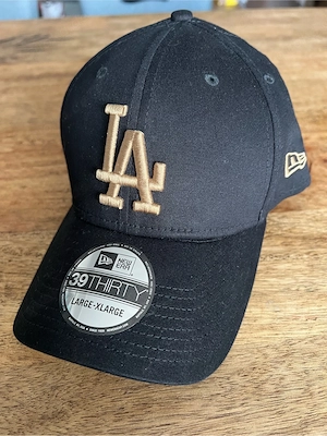 New Era Cap LA Schwarz Gold M-L