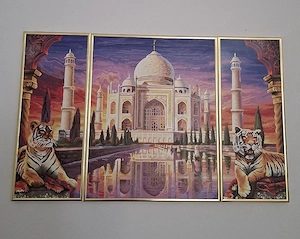 Wandbild mit Rahmen 
