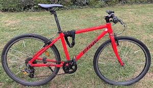 FROG 8-Gang Jugend MTB, 26 , RH 41cm, lange Sattelstütze   fährt gut