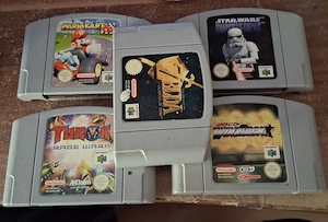 Mehrere Nintendo 64 Spiele wie Zelda Star Wars Mario Kart