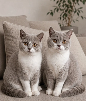BKH Kitten Lilac Weiß ab sofort Abgabebereit. mit Stammbaum