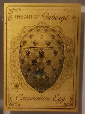 Goldbarren "The Art of Faberge - Coronation Egg" 1 200 oz 999er Feingold, mit Zertifikat sehr selten