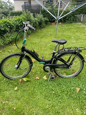 Klapprad "Tern Castro P7i" 24 Zoll schwarz