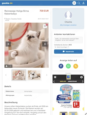 Vorsicht ! Lassen Sie sich nicht täuschen! 