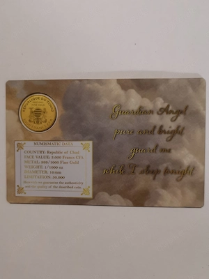 Goldmünzen-Set "Guardian Angels" 3 x 1 1000 oz 999er Feingold Bild 4