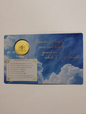 Goldmünzen-Set "Guardian Angels" 3 x 1 1000 oz 999er Feingold Bild 6