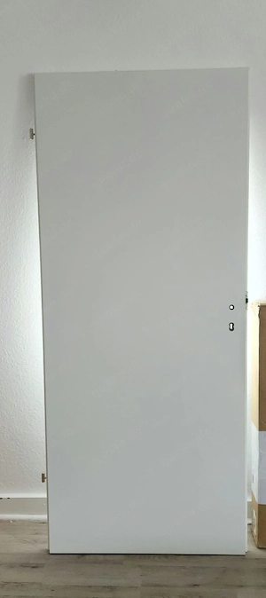 Weiße Innentür 86   198,5 cm   Anschlag rechts, neuwertig