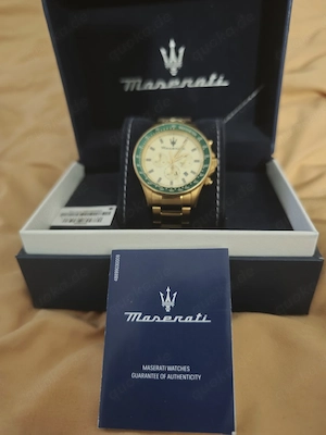 Maserati Herrenuhr zu verkaufen 