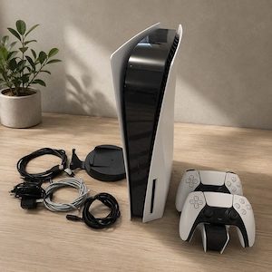   PS5 1TB mit 2 Controllern & umfangreichem Zubehör   sehr guter Zustand