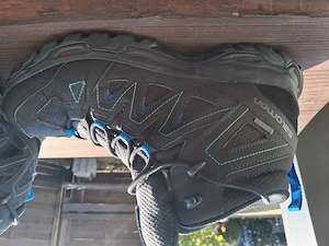 Verkaufe Hohe Berg Wanderschuhe von Salomon Gore Tex, in der Grösse 43,5