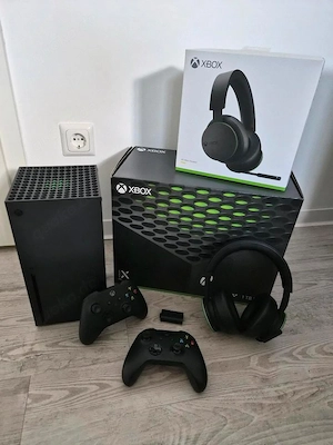 Xbox series X 1 TB mit Zubehör und Rechung 