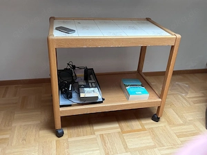 Beistelltisch   Serviertisch mit Rollen
