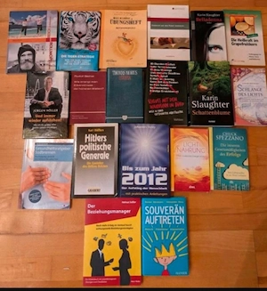 Verschiedene Bücher zu verschenken 