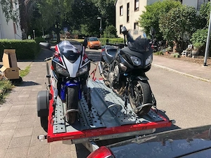 Motorradanhänger von Privat zu verleihen Bild 2