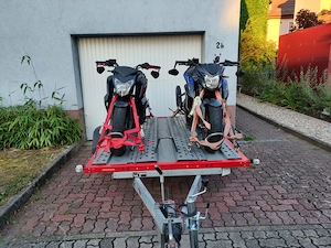 Motorradanhänger von Privat zu verleihen Bild 3
