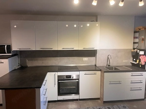 Moderne Ikea Küche in weiß