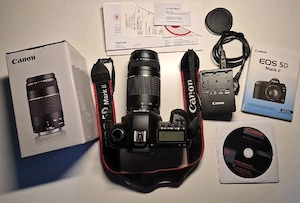 Canon EOS 5D Mark II + EF 75-300mm Objektiv NUR 8.202 Auslösungen 