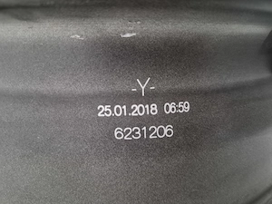 Alufelgen von Mercedes B-Klasse Typ 246