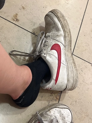 socken getragen 