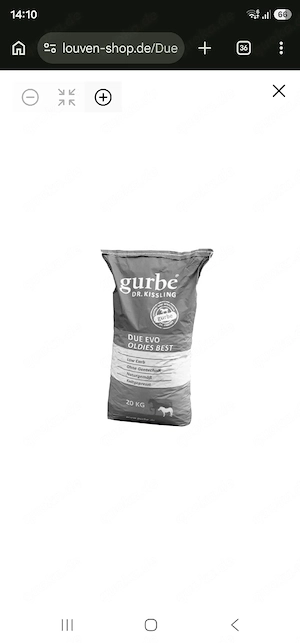 gurbe oldie best 20kg zu verkaufen 