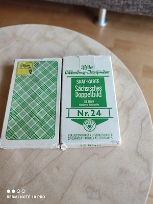 Gemälde barset Skat Kartenspiele 1930 Bis 1945