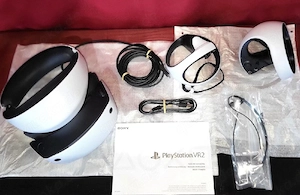 Sony PlayStation 5 PS5 PRO VR2 Brille inkl. 2x VR2 Sense Controller L R SET NEU