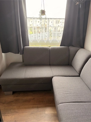 eck couch grau