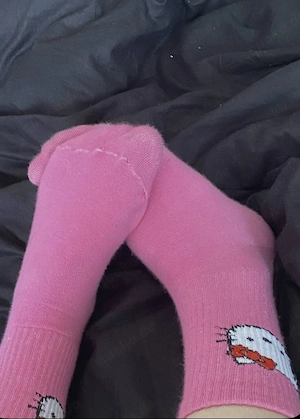 Getragene Socken 