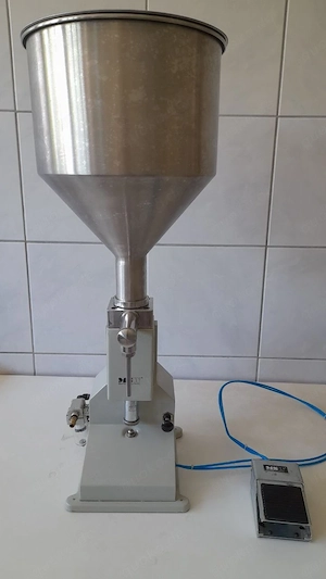 MSW Abfüllmaschine pneumatisch 5 50 ml   Cremes, Pasten, Öle, Honig